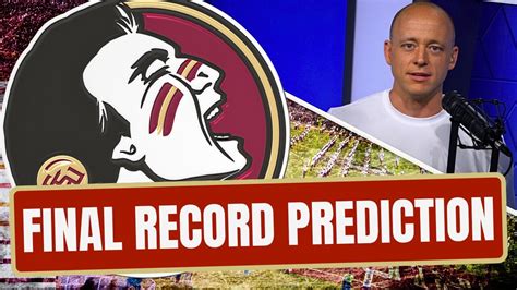 Josh Pate S FSU Win Loss Predictions Late Kick Cut YouTube