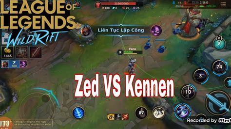 Lmht Tốc Chiến Zed Đối Đầu Với Kennen Tại Lane Mid Youtube