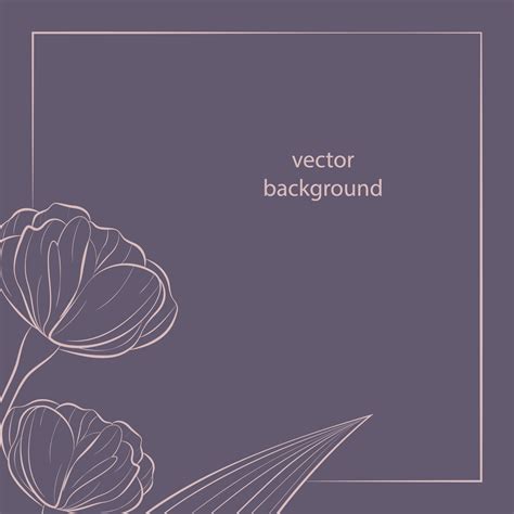 elegant floral border 12044611 Vector Art at Vecteezy