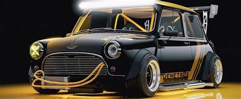 Slammed Mini Cooper