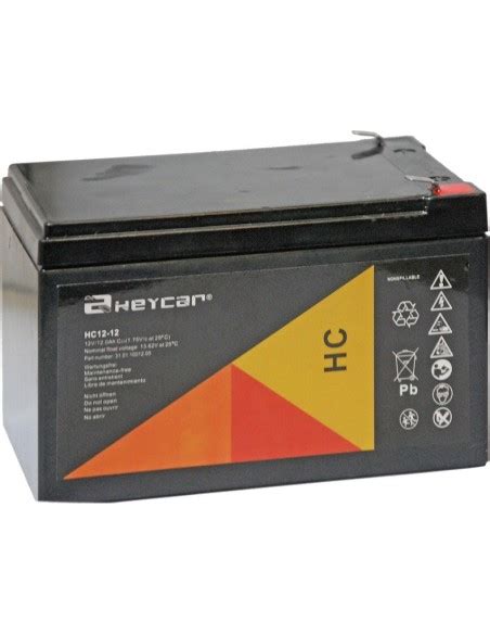 Batería HEYCAR HC12 12 12V 12Ah