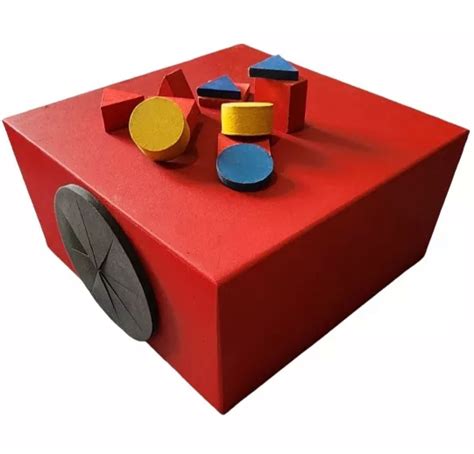 Caixa T Til Brinquedo Sensorial Educativo De Madeira Brinquedos