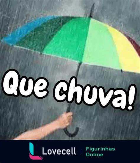 Figurinha Que Chuva Tempo Sol E Chuva Para Whatsapp Lovecell