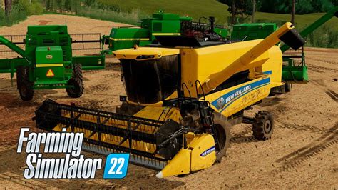 DADA A LARGADA NA COLHEITA DE SOJA FARMING SIMULATOR 22 EP 13 YouTube