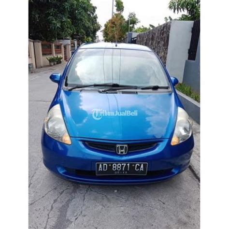 Mobil Honda Jazz Bekas Tahun Manual Normal Warna Biru Metalik