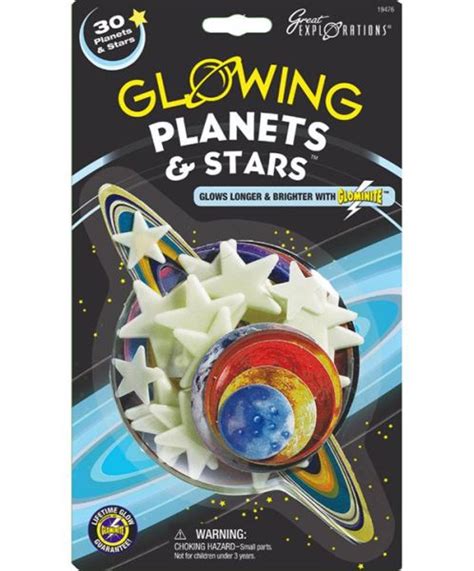 3-D Glow in the Dark Planets and Stars