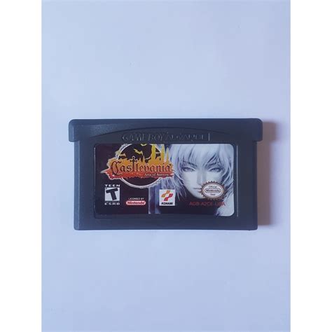 Castlevania Aria Of Sorrow Americano Game Boy Advance Gba Desconto No