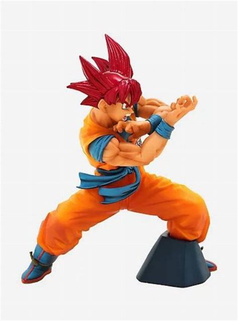 Dragon Ball Gt Blood Of Saiyans Super Saiyan God Son Goku Statue