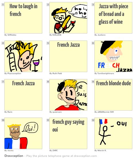 How To Laugh In French Drawception