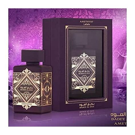 Bade E Al Oud Amethyst Lattafa Perfume Arabe Compartilh Vel Ml