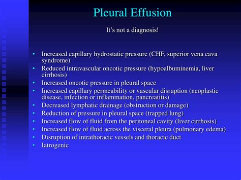 Ppt Pleural Effusion Powerpoint Presentation Free Download Id 6789455