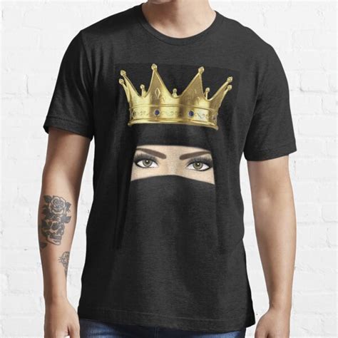 Niqab Crown Hijab Beautiful Girl Drawing T Shirt For Sale By