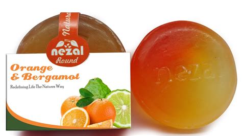 Nezal Herbocare Round Orange And Bergamot Handmade Soap At Rs 70piece In