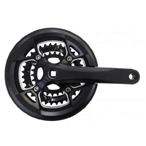 Prowheel pédalier Flint 22 32 42T 175 mm alu acier noir Cdiscount Sport