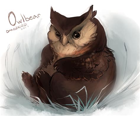 Owlbear By Darenrin On Deviantart