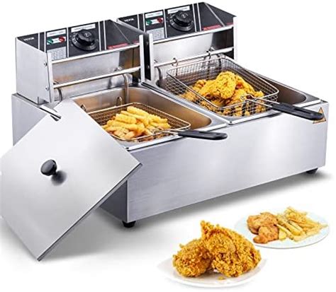 Vevor Commercial Electric Deep Fryer L Large Capacity Electric