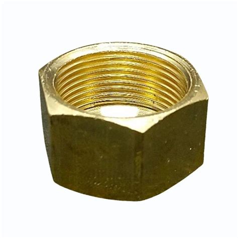 Hexagonal Brass Hex Nut For Industrial Machinery Fitting M16 16 Mm