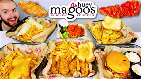 Trying Huey Magoos Menu For The First Time Best Chicken Tenders Ever Review Youtube