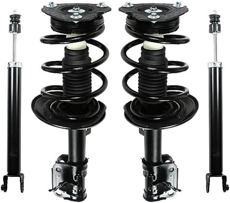 Amazon Peforway Front Rear Struts Shock Absorbers Spring Coil