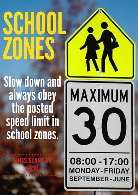 Remember To Slow Down In School Zones Montgomery Place Community Website