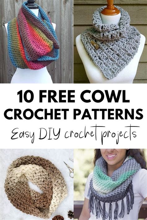 10 Easy Cowls Free Crochet Patterns Blog NobleKnits