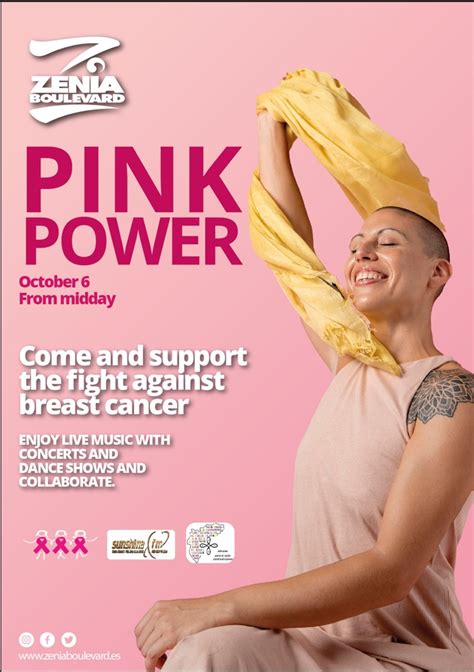 International Breast Cancer Awareness Month Costa Blanca People