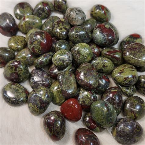 Dragon Bloodstone, Tumbled (1") | SkullStore Inc.