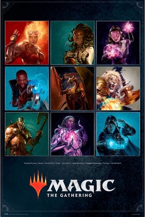 Poster Magic The Gathering Characters 61x91 5cm Bol