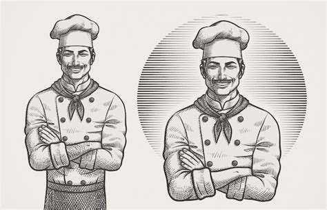 Ilustraci N De Eclosi N De Chef Masculino Vector Premium