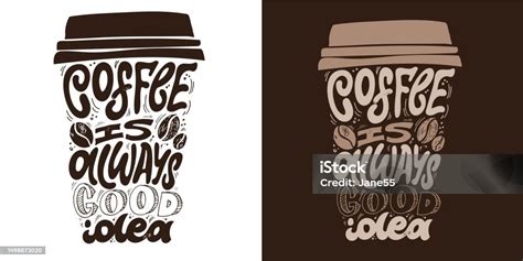 tulisan doodle  digambar tangan lucu tentang kopi huruf  tee