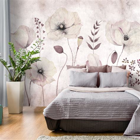 Compre Papel De Parede Auto Adesivo Floral Moment KunstLoft