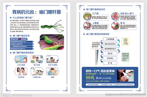 幽门螺杆菌海报设计图 其他 广告设计 设计图库 昵图网