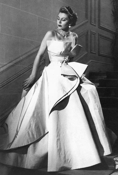 Dior Gown 1949 Fashion Vintage Couture Vintage Dresses