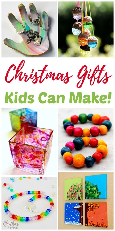 Homemade Gifts Kids Can Make for Parents and Grandparents | Homemade ...