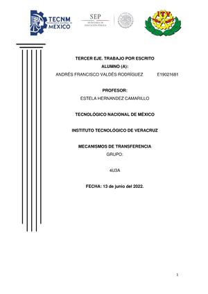 Tipos De Fluidos No Newtonianos TECNOLGICO NACIONAL DE M INSTITUTO