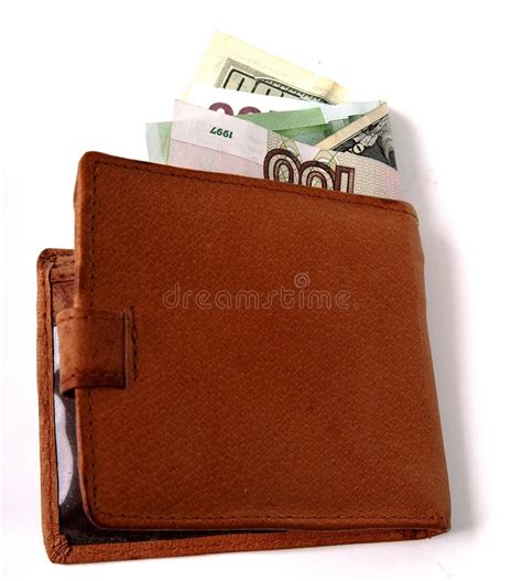 Wallet With Money Stock Photo Image Of Finance Finances 6408558