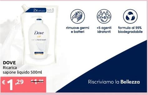 Dove Ricarica Sapone Liquido 500 Ml Offerta Di Marotta