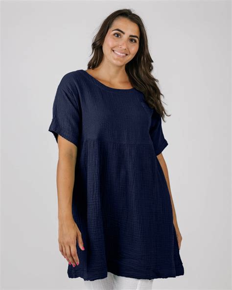 Shannon Passero Kandee Tunic Navy 5044 Simply Beautiful Jewelry Design And Clothing