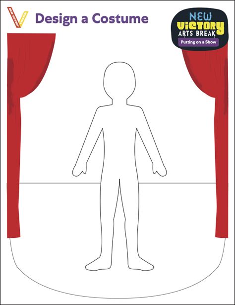 Theatre Costume Design Templates