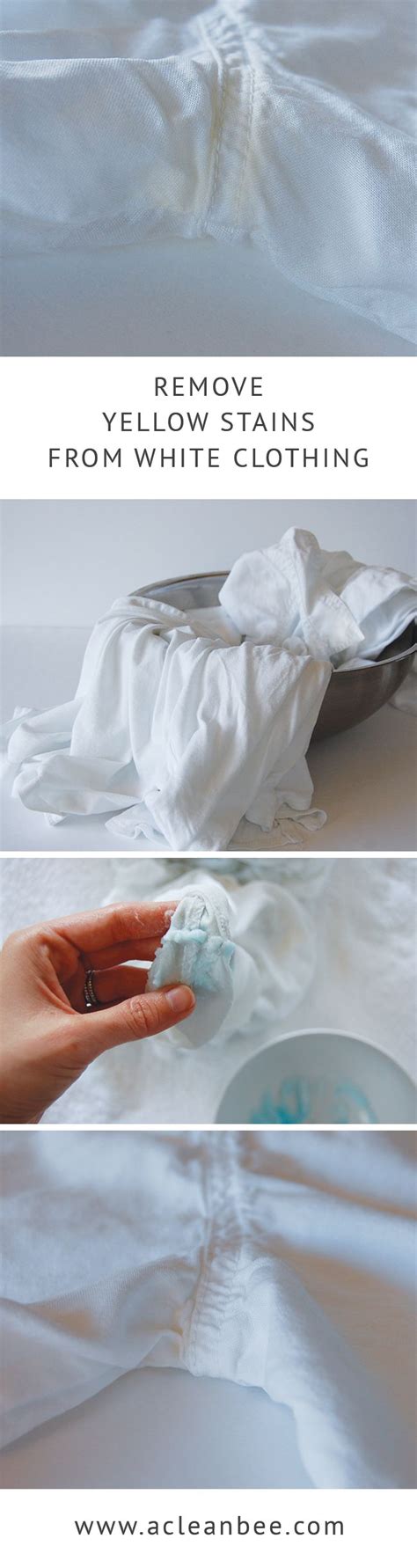 How To Remove Sweat Stains From White Clothes Remove Sweat Stains