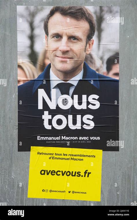 Lections Pr Sidentielles Fran Aises Affiche De Campagne Pour