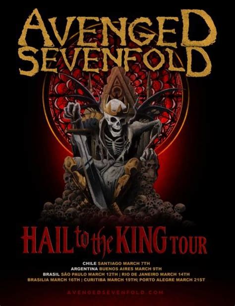 Avenged Sevenfold Tour 2014 - 22/03/2014 - Porto Alegre - Brazil ...