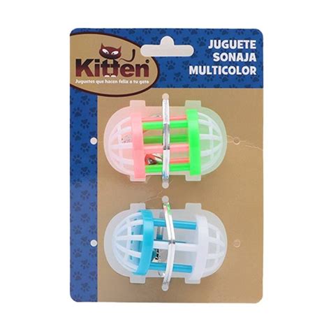 Juguete Para Gato Prichos Sonaja Multicolor Walmart