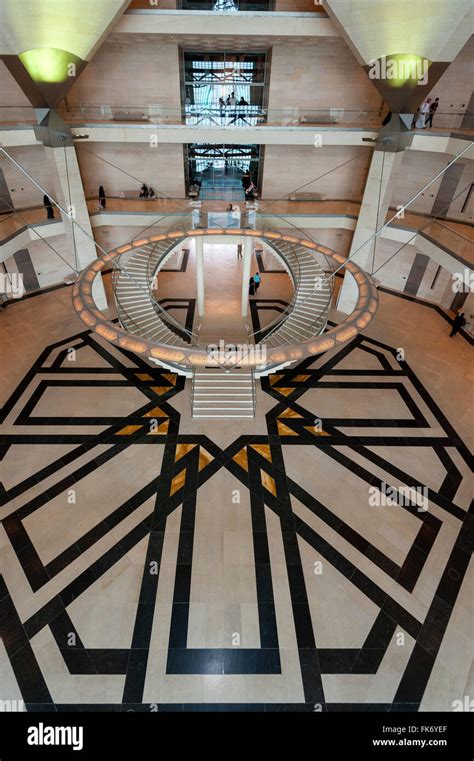 Interior of Museum of Islamic Art in Doha Qatar Stock Photo - Alamy