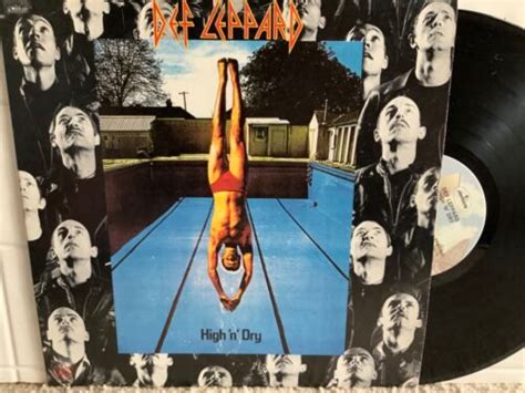 Def Leppard High N Dry Vinyl Lp 1981 Mercury Srm 1 4021 [rca Edition] Nm Ebay