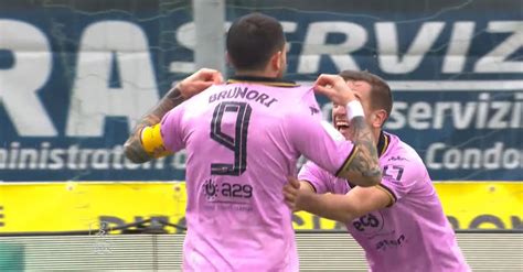 VIDEO Ascoli Palermo 1 2 Gol E Highlights Doppio Brunori Corini