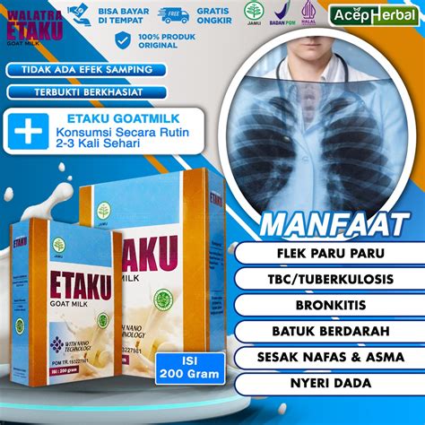 Jual Obat Flek Paru Paru Anak Dewasa Tbc Tuberkulosis Batuk Berdahak