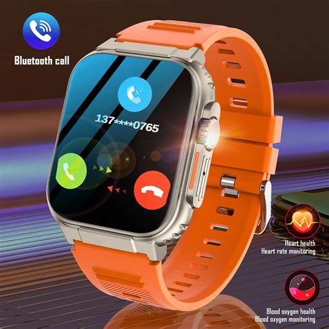 Lige Reloj Inteligente Para Hombre Pulsera Deportiva Con Bluetooth