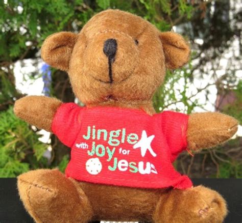 Christian Religious Teddy Bear Plush Stuffed Animal Doll W