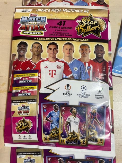 Star Ballers Match Attax Mega Multipack Hobbies Toys